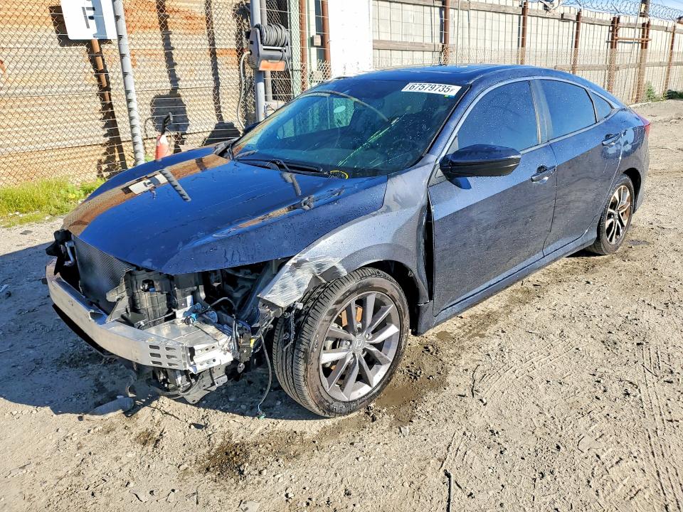 2020 HONDA CIVIC — VIN 19XFC1F71LE209044