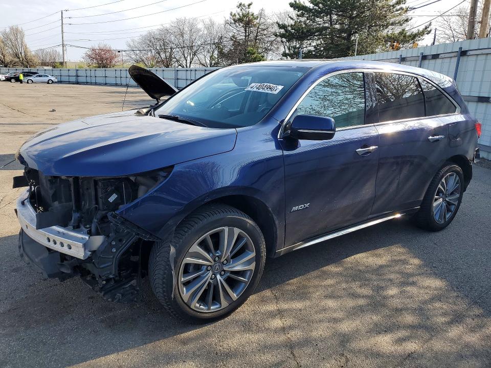 2017 ACURA MDX — VIN 5FRYD4H50HB014717