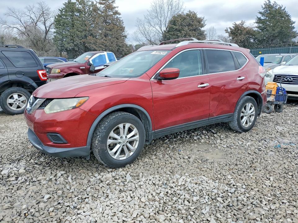 2016 NISSAN ROGUE — VIN KNMAT2MTXGP641637