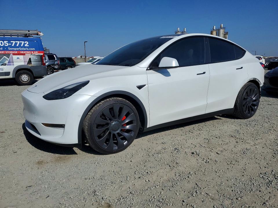 2021 TESLA MODEL Y — VIN 5YJYGDEF1MF219995