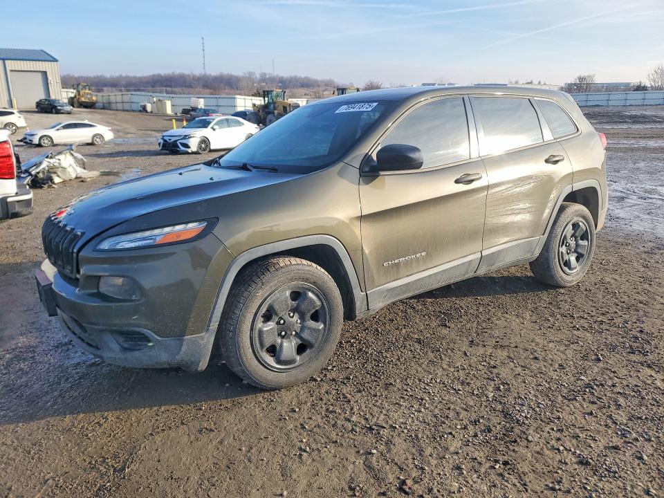2016 JEEP CHEROKEE — VIN 1C4PJLAB8GW137708