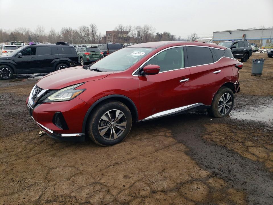 2019 NISSAN MURANO — VIN 5N1AZ2MS1KN165865