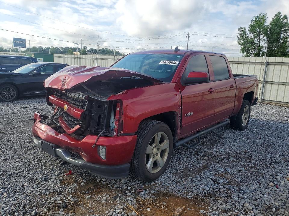 2018 CHEVROLET SILVERADO — VIN 3GCUKREC3JG161507