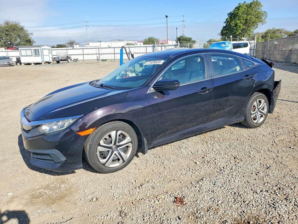2016 HONDA CIVIC — VIN 19XFC2F57GE095626