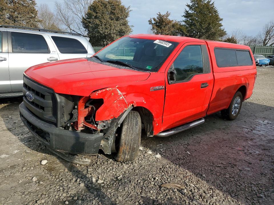 2016 FORD F150 — VIN 1FTMF1C80GKF38154
