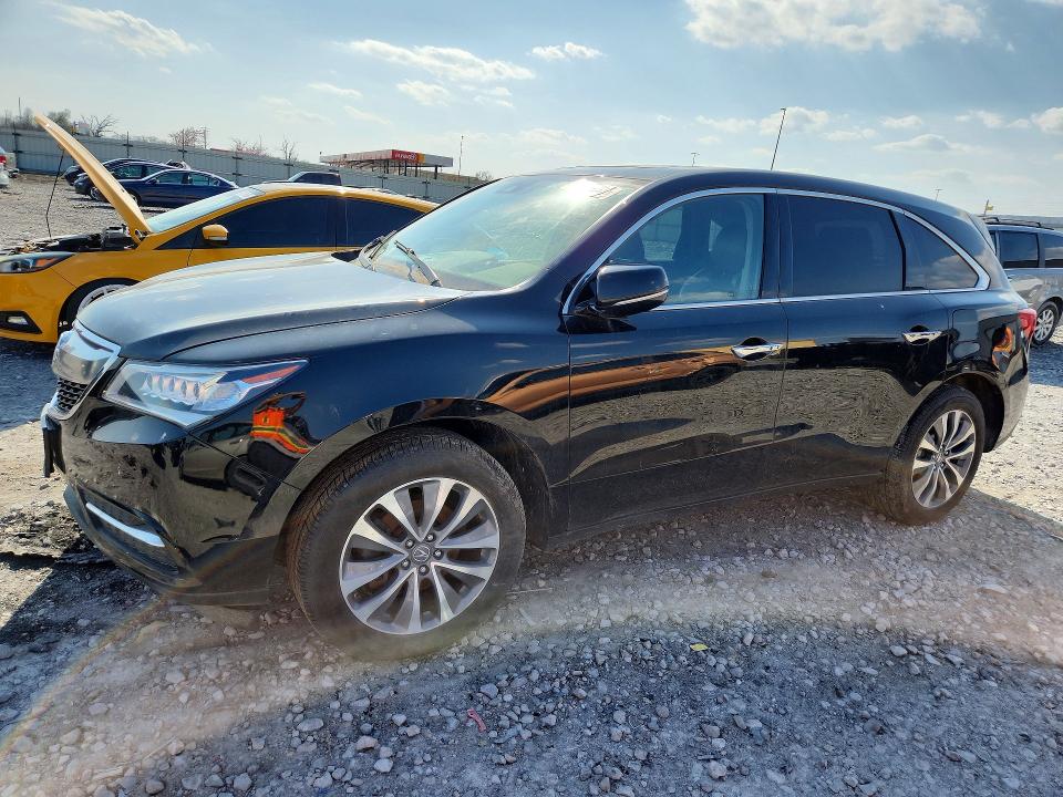 2016 ACURA MDX — VIN 5FRYD4H44GB045166