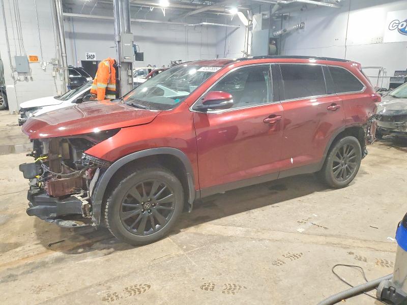 2019 TOYOTA HIGHLANDER — VIN 5TDJZRFH8KS604472