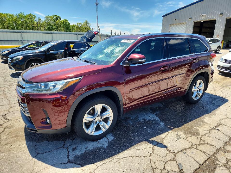 2018 TOYOTA HIGHLANDER — VIN 5TDDZRFH7JS809888