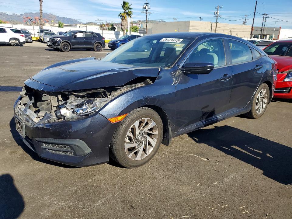 2016 HONDA CIVIC — VIN 19XFC2F76GE214591