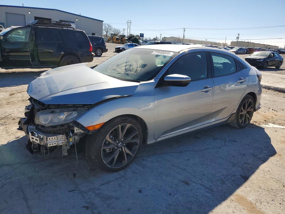 2019 HONDA CIVIC — VIN SHHFK7H41KU220402