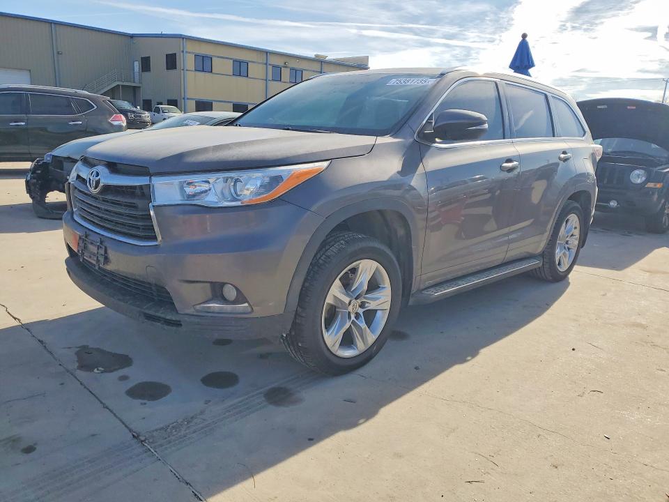 2015 TOYOTA HIGHLANDER — VIN 5TDYKRFH3FS077580