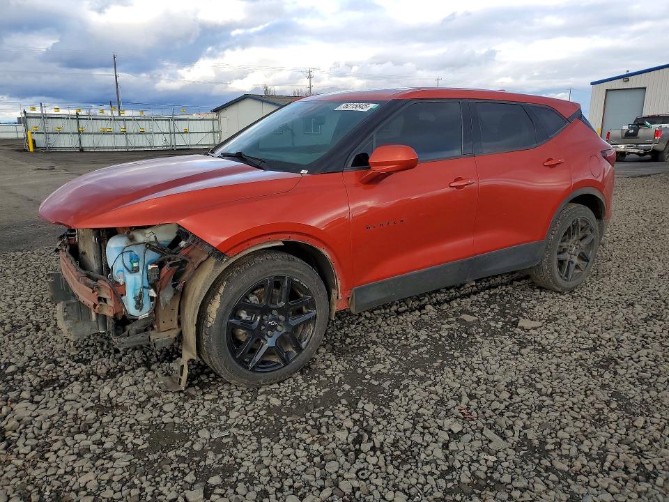 2021 CHEVROLET BLAZER — VIN 3GNKBHRS8MS585809