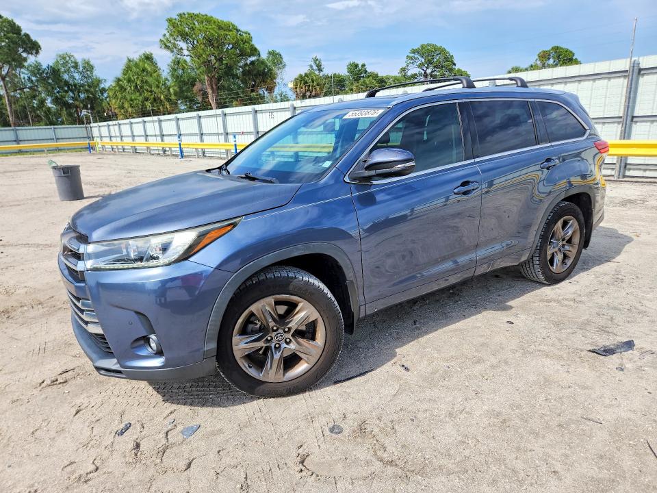 2019 TOYOTA HIGHLANDER — VIN 5TDDZRFHXKS957146