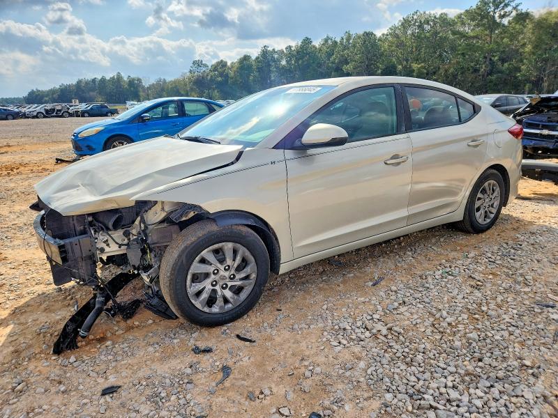 2017 HYUNDAI ELANTRA SE — VIN KMHD74LF2HU074461