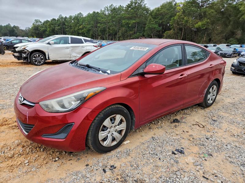 2016 HYUNDAI ELANTRA SE — VIN 5NPDH4AE5GH743178