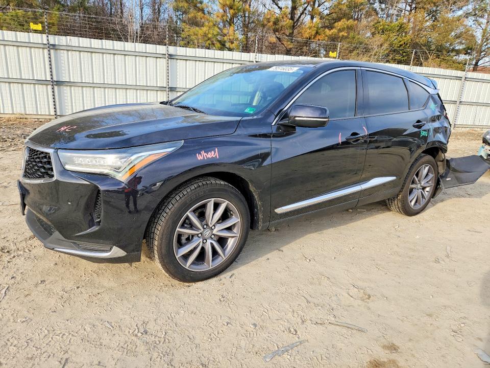 2022 ACURA RDX — VIN 5J8TC1H53NL001659