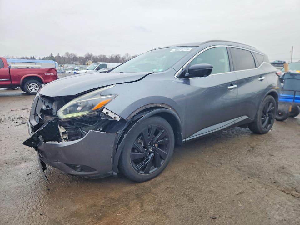 2018 NISSAN MURANO — VIN 5N1AZ2MG9JN160908