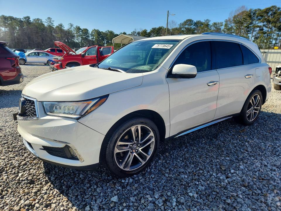 2017 ACURA MDX — VIN 5FRYD4H83HB020649