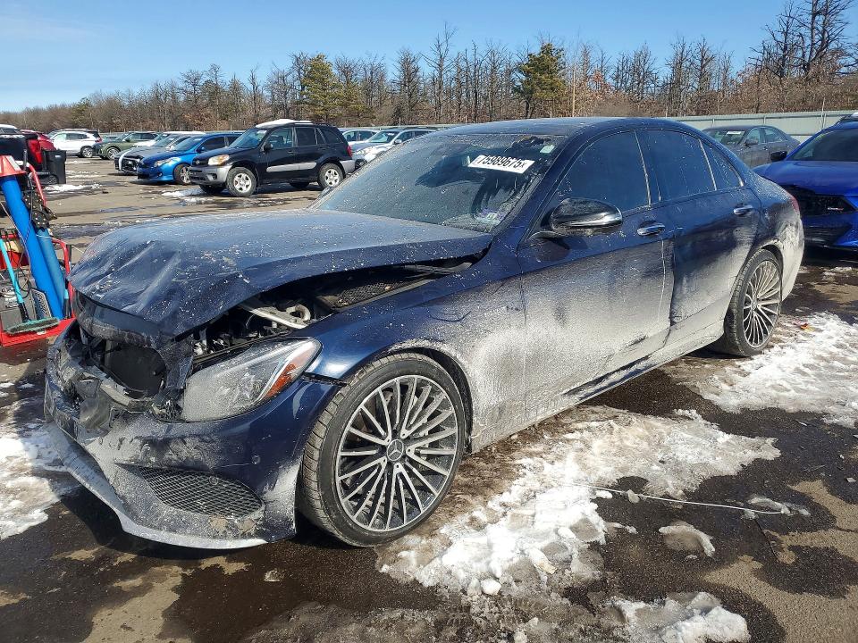 2017 MERCEDES-BENZ C 43 4MATI — VIN 55SWF6EB4HU184196