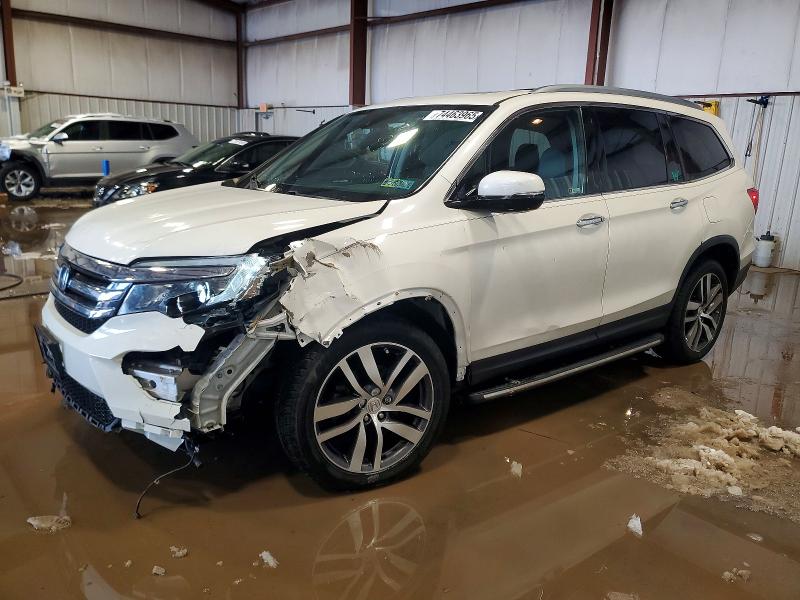 2018 HONDA PILOT ELIT — VIN 5FNYF6H0XJB017982