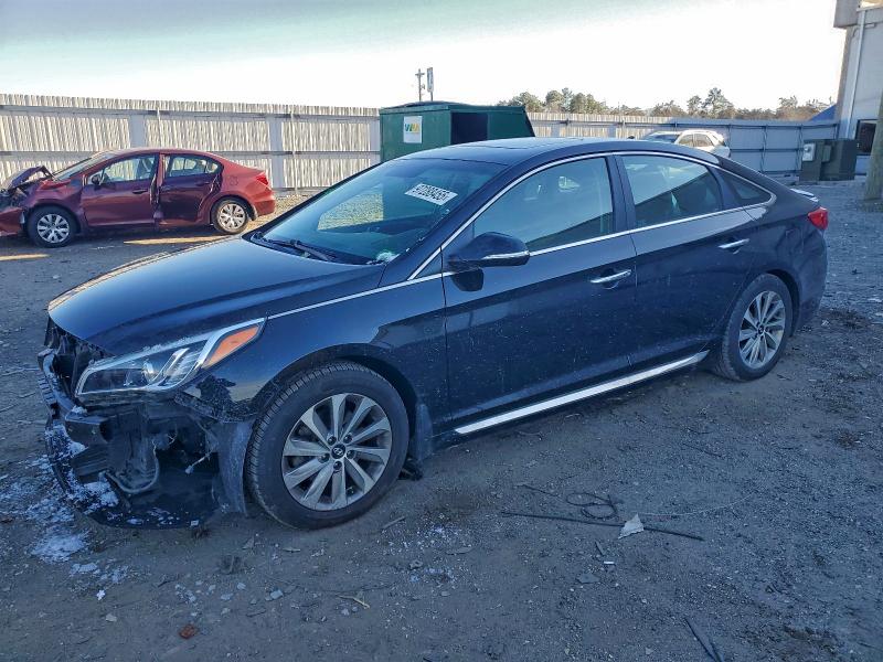 2017 HYUNDAI SONATA SPO — VIN 5NPE34AF6HH558148
