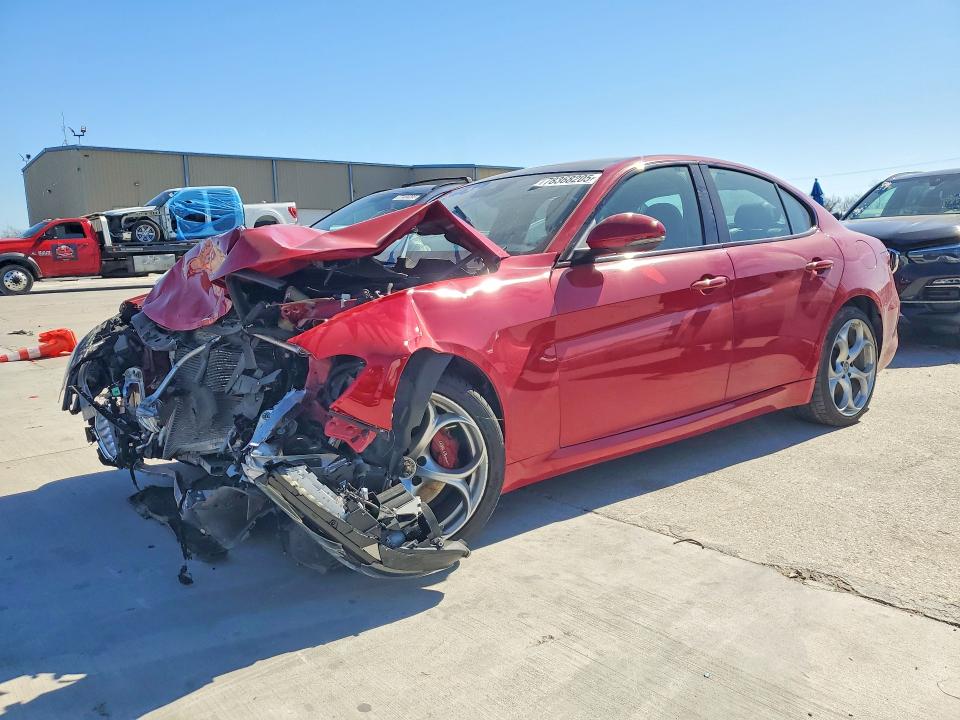2018 ALFA ROMEO GIULIA — VIN ZARFAEEN0J7579921