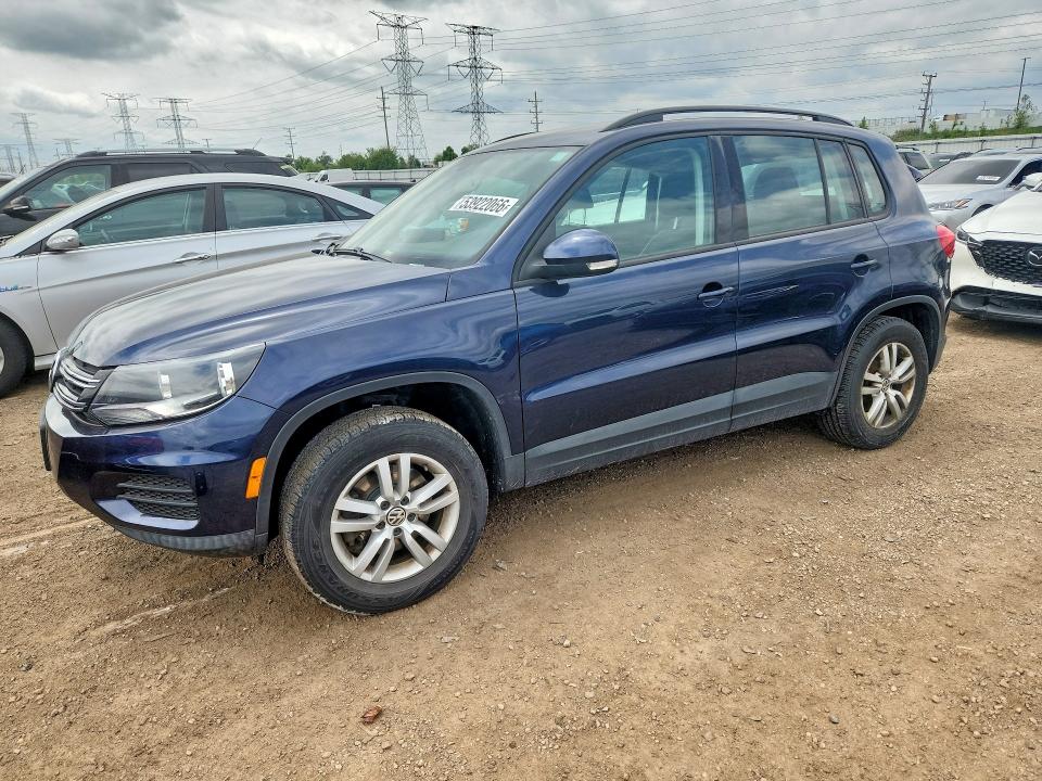 2016 VOLKSWAGEN TIGUAN — VIN WVGAV7AX5GW514505