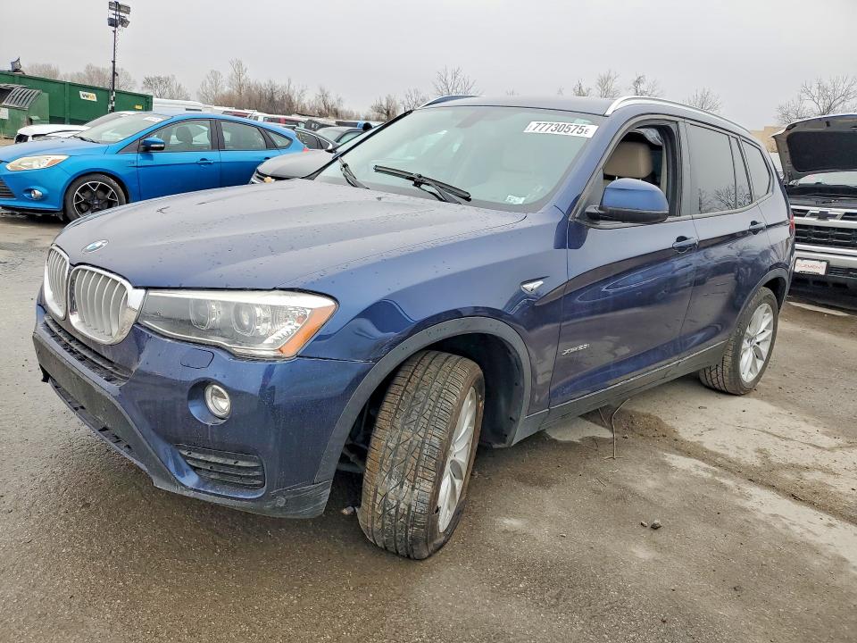 2016 BMW X3 — VIN 5UXWX9C5XG0D70689