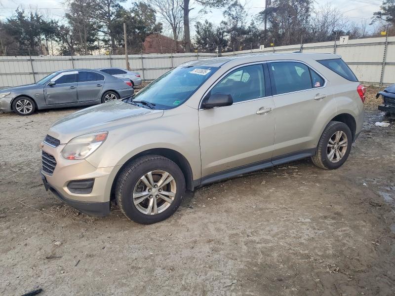 2016 CHEVROLET EQUINOX LS — VIN 2GNALBEK6G1137208