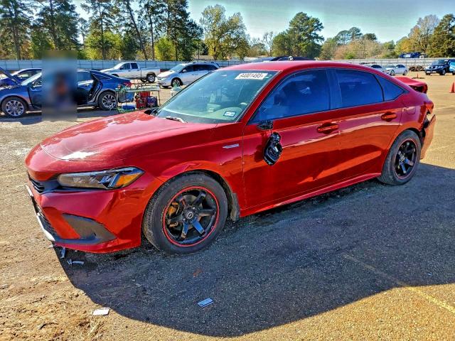 2022 HONDA CIVIC SPOR — VIN 2HGFE2F54NH604519