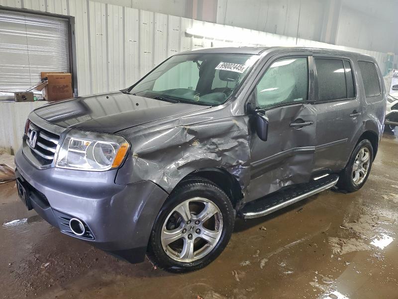 2014 HONDA PILOT EXL — VIN 5FNYF4H57EB009845