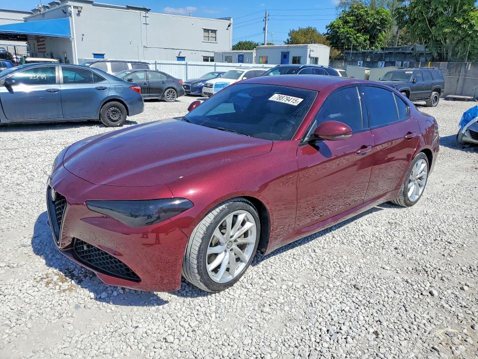 2019 ALFA ROMEO GIULIA — VIN ZARFAMAN5K7613109