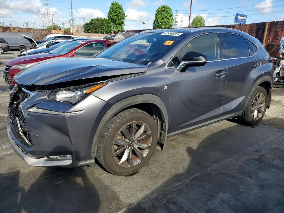 2015 LEXUS NX 200T — VIN JTJYARBZ0F2007654