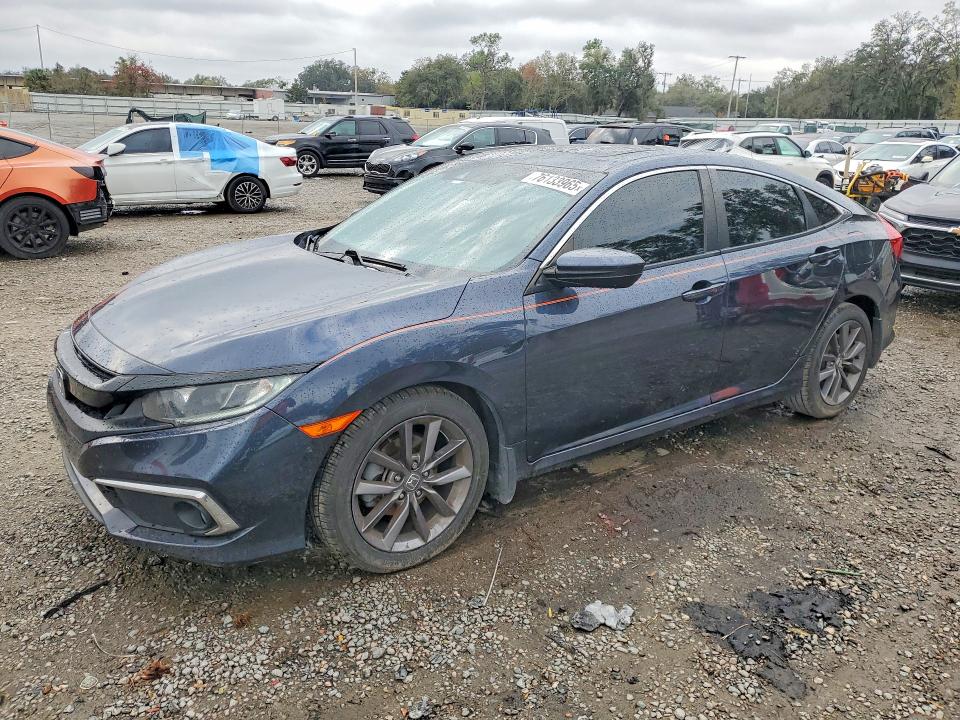 2021 HONDA CIVIC EXL — VIN 19XFC1F75ME004134