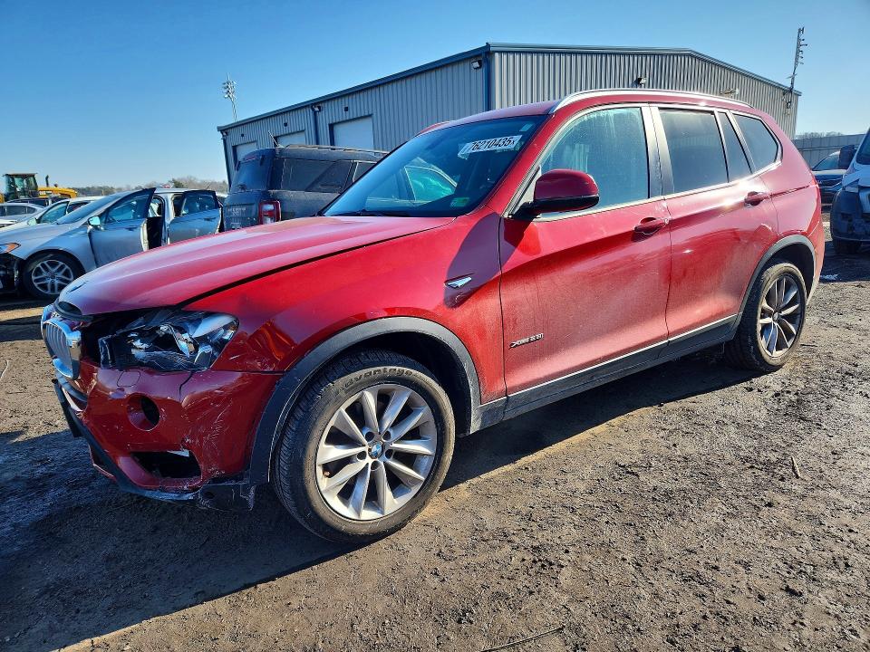 2016 BMW X3 — VIN 5UXWX9C54G0D90078