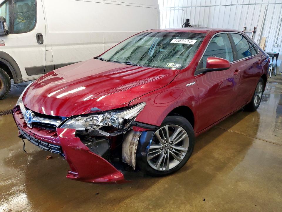 2016 TOYOTA CAMRY HYBR — VIN 4T1BD1FK2GU194654