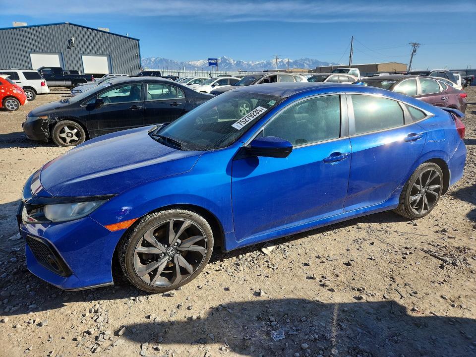 2019 HONDA CIVIC SI — VIN 2HGFC1E56KH702948