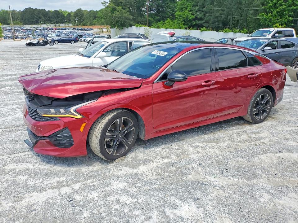 2021 KIA K5 — VIN 5XXG64J27MG059037