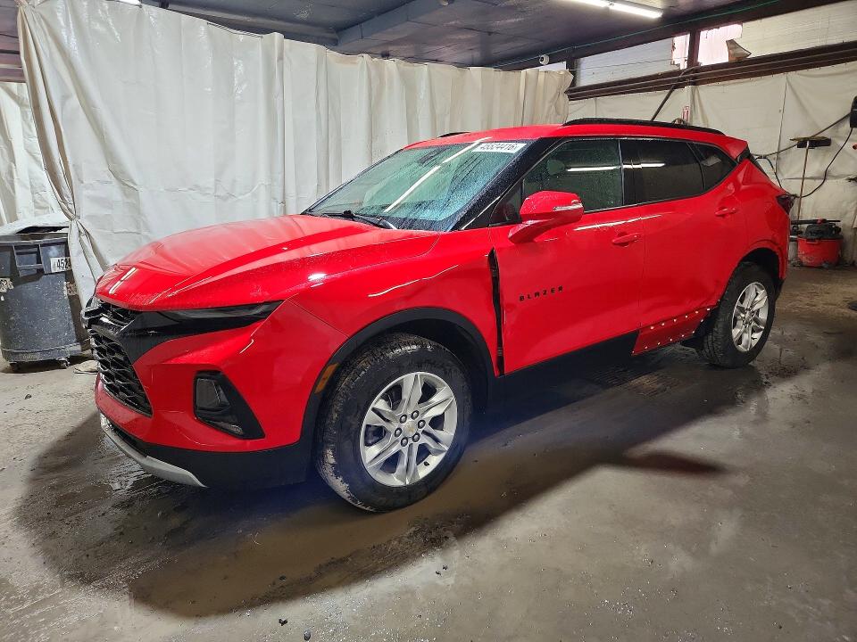 2022 CHEVROLET BLAZER — VIN 3GNKBHR41NS125717