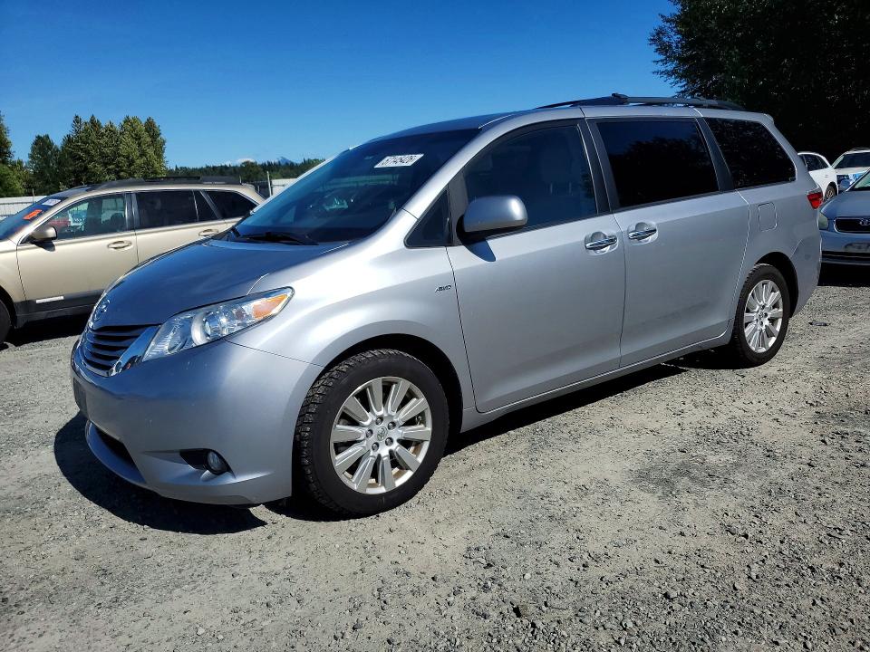 2017 TOYOTA SIENNA — VIN 5TDDZ3DC5HS185216
