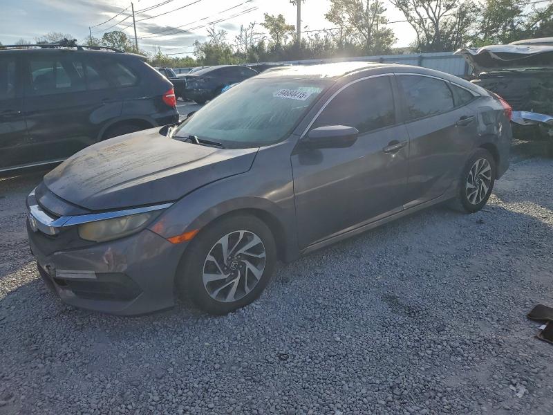 2018 HONDA CIVIC EX — VIN 2HGFC2F70JH586828