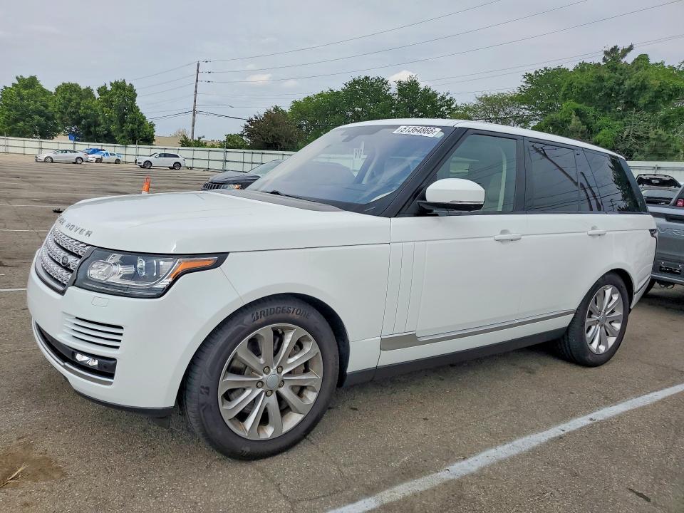 2016 LAND ROVER RANGE ROVER — VIN SALGS2PF1GA312162