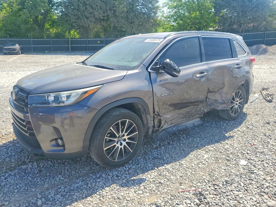 2017 TOYOTA HIGHLANDER — VIN 5TDJZRFH3HS457972