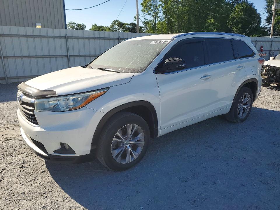 2015 TOYOTA HIGHLANDER — VIN 5TDKKRFH4FS072314