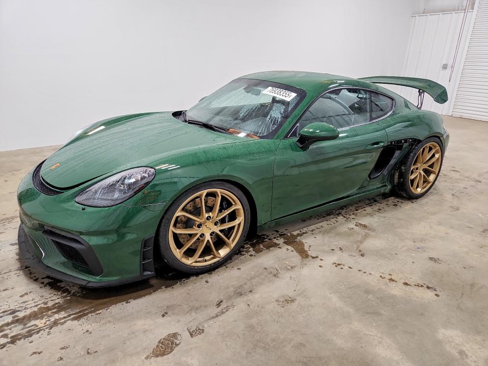 2022 PORSCHE CAYMAN — VIN WP0AC2A87NS275579