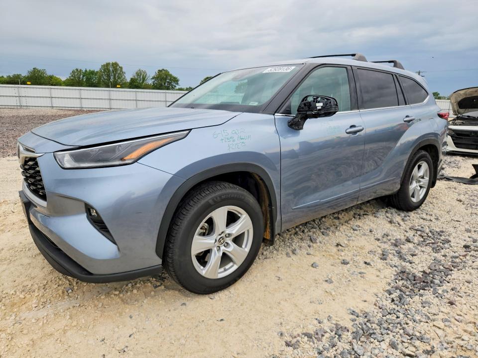 2021 TOYOTA HIGHLANDER — VIN 5TDBZRBH9MS158863