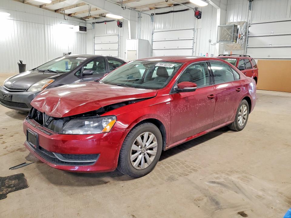 2015 VOLKSWAGEN PASSAT — VIN 1VWAS7A36FC012898