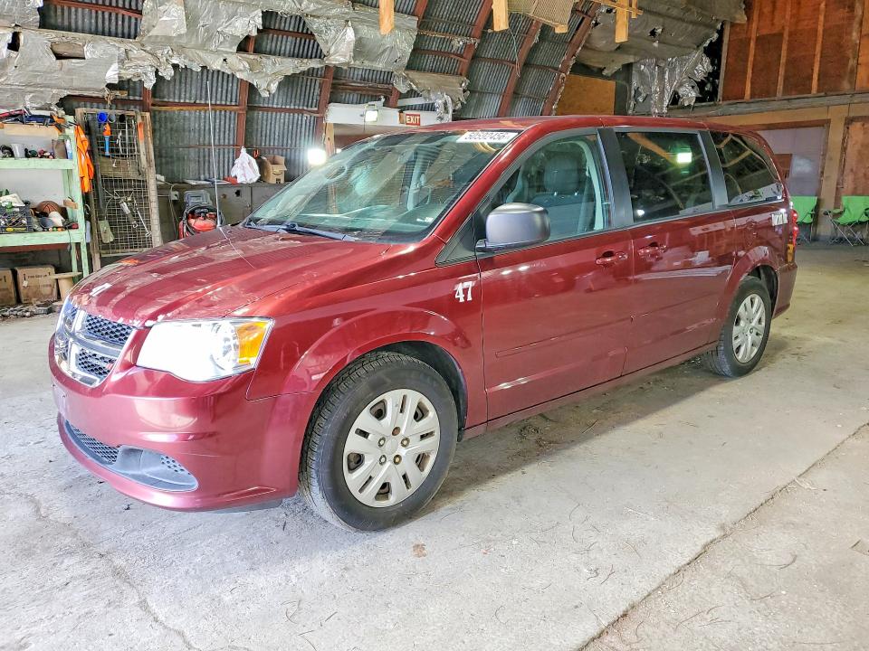 2017 DODGE GRAND CARAVAN — VIN 2C4RDGBG3HR822615