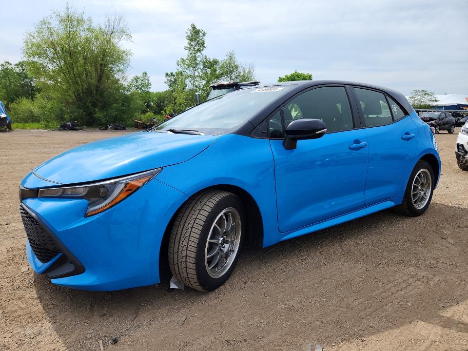 2021 TOYOTA COROLLA HATCHBACK — VIN JTND4MBE3M3132711