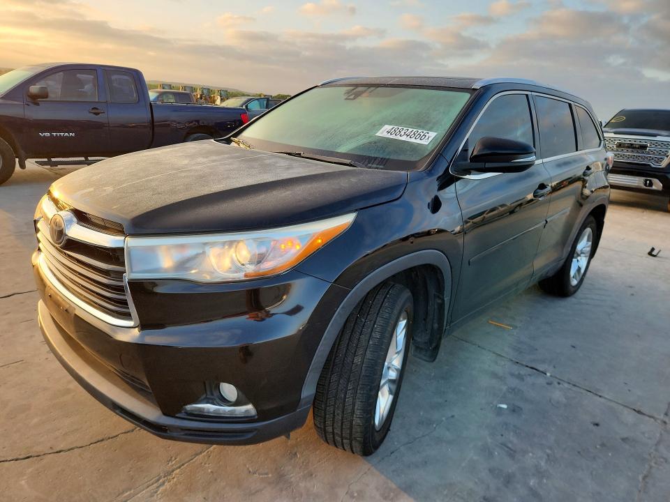 2016 TOYOTA HIGHLANDER — VIN 5TDYKRFH6GS141595